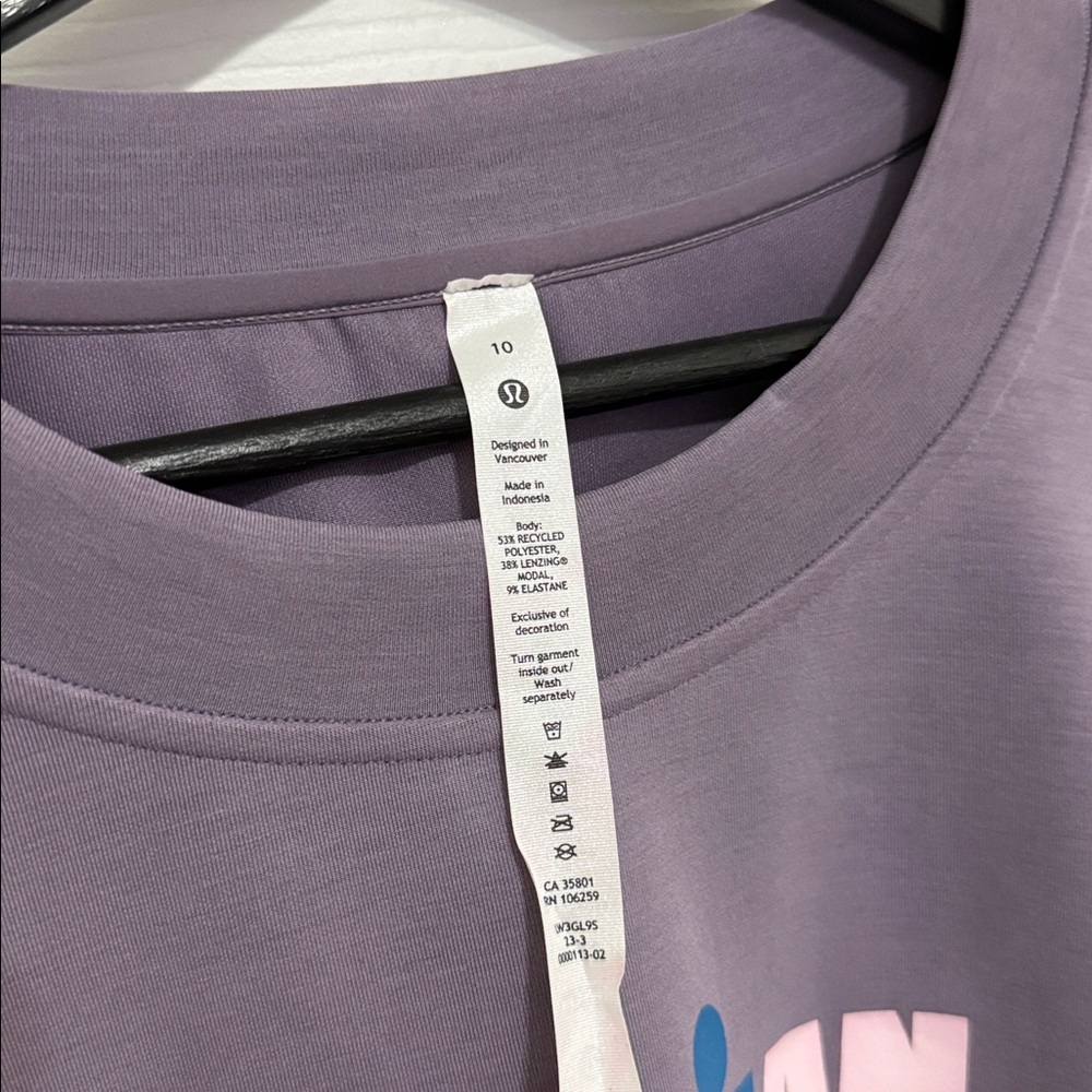 Lululemon women’s perfectly oversized softstreme cropped crew - Picture 3 of 6